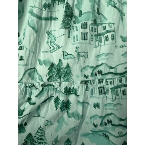 Hill House Home Ellie Nap Midi Dress in Ski Chalet Size Small - Picture 9 of 10